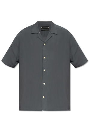 BOTTEGA VENETA ハフホタンシャツトレス 726546VA5Y0 9068 Women's Flannel printed leather shirt | BOTTEGA VENETA | 24S